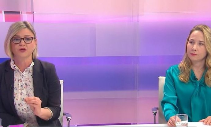 Sandra Benčić i Marija Selak Raspudić