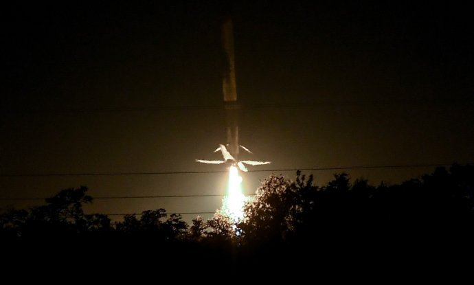 Polijetanje rakete SpaceX