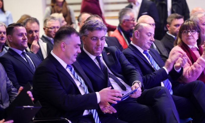 Zoran Gregurović i premijer Andrej Plenković