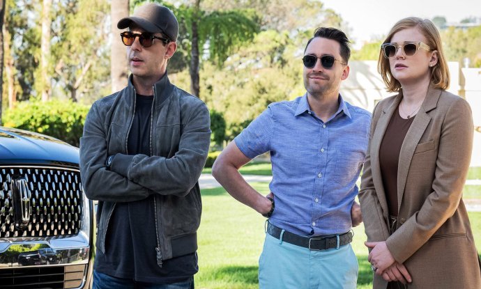 Kieran Culkin, Sarah Snook i Jeremy Strong u seriji 'Nasljeđe'