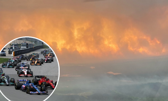 Požari u Kanadi, upitna F1