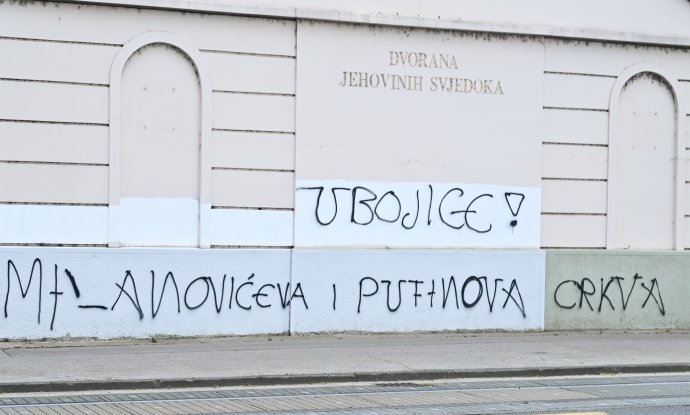 Uvredljivi grafiti u Zagrebu