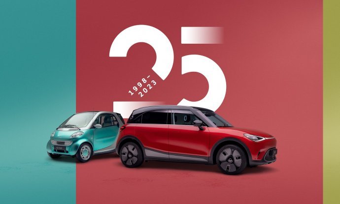 legendarna marka gradskih mikroautomobila smart slavi 25 godina