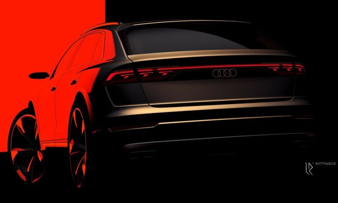 Audi Q8 - prva skica osvježenog simbola sportske elegancije