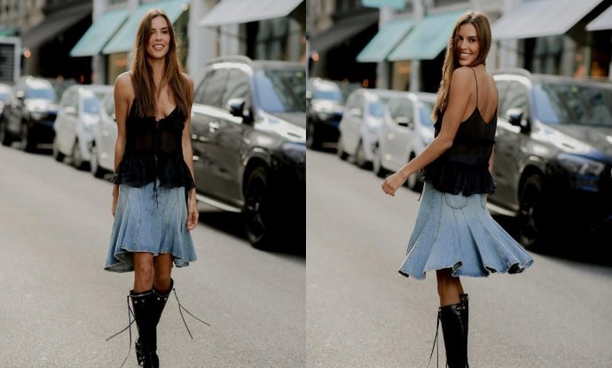 Crne čizme vladale su street styleom na Tjednu mode u Kopenhagenu