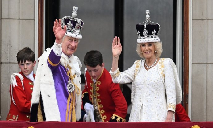 Kralj Charles III i Camilla na dan krunidbe