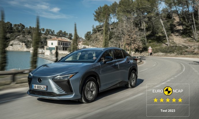 Lexus RZ na Euro NCAP testiranjima sigurnosti dobio ocjenu od pet zvjezdica