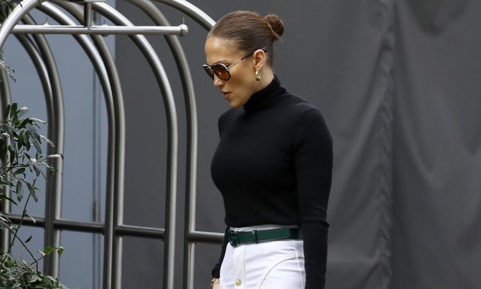 Jennifer Lopez u maxi suknji