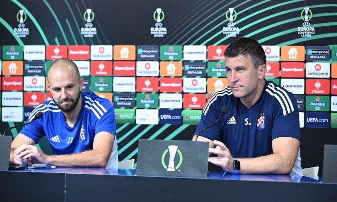 Josip Mišić (lijevo) i Sergej Jakirović