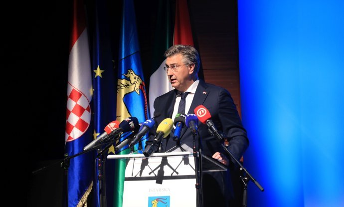 Andrej Plenković na Danu Istarske županije