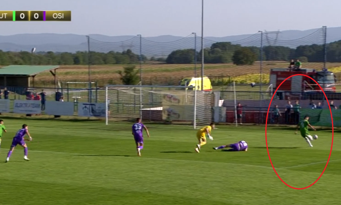 Karlo Antunović zabio za vodstvo Kutjeva 1:0