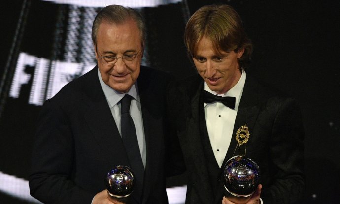 Florentino Perez i Luka Modrić