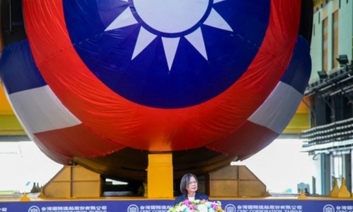 Tsai Ing-wen, predsjednica Tajvana na predstavljanju podmornice