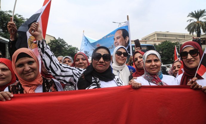 Simpatizerke Abdela Fataha al-Sisija