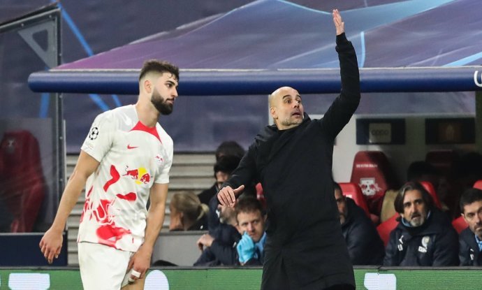 Pep Guardiola i Joško Gvardiol