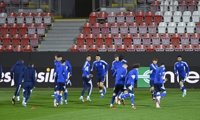 Posljednji trening pred utakmicu s Viktorijom Dinamo je odradio u Plzenu