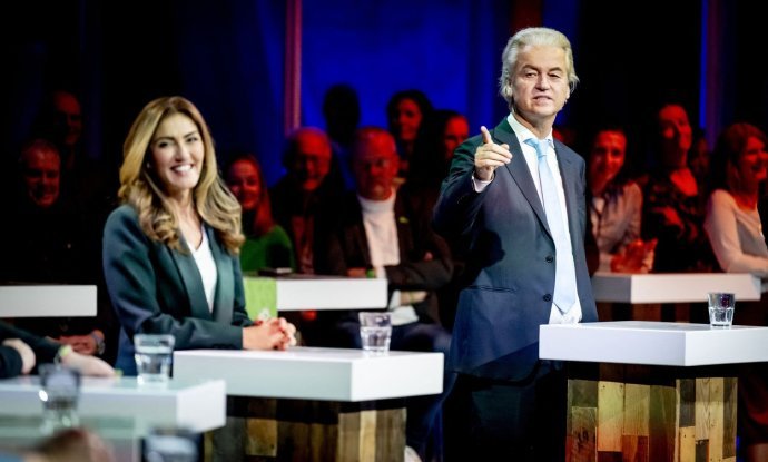Dilan Yesilgoz i Geert Wilders