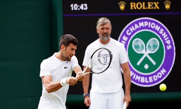 Novak Đoković i Goran Ivanišević