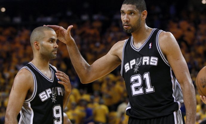 Tony Parker i Tim Duncan
