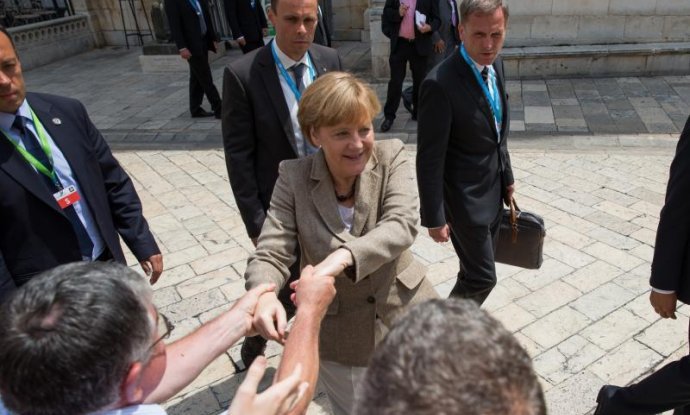 Za nedavnog posjeta Dubrovniku Merkel je dočekana kao filmska zvijezda