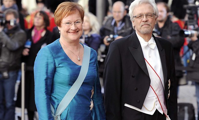 Tarja Halonen i suprug Pentti Arajaervi 