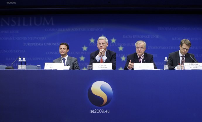 Jandroković, Bildt, Rehn, Žbogar
