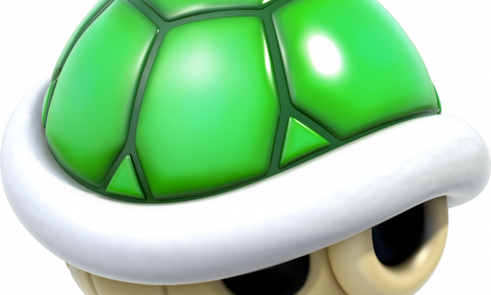 Zeleni kornjačin oklop iz Super Mario Karta