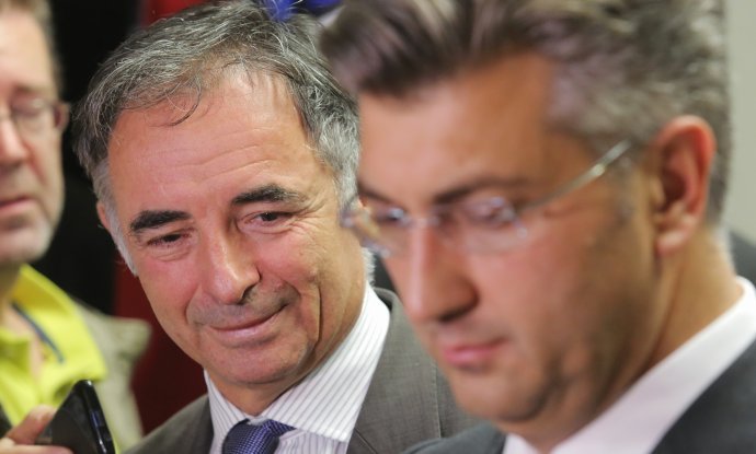 Milorad Pupovac i Andrej Plenković