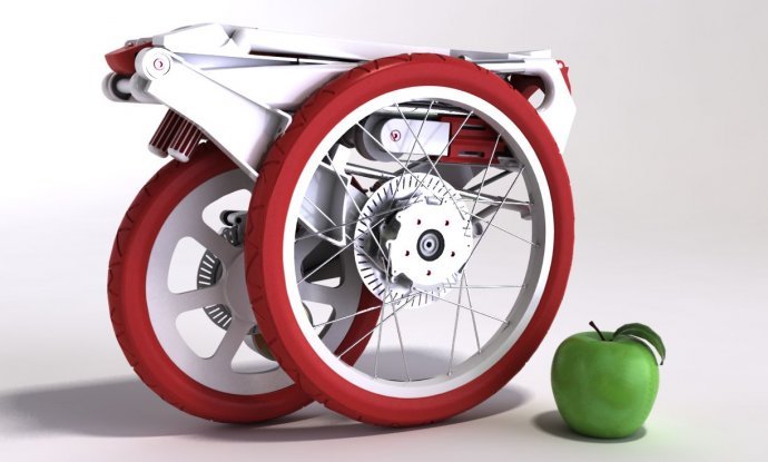 Sklopivi električni bicikl Bike Intermodal