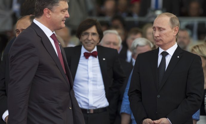 Petro Porošenko i Vladimir Putin