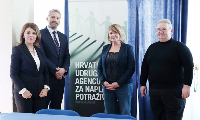 Barbara Cerinski, Matija Arapović, Mirjam Kervatin i Mario Strnavić