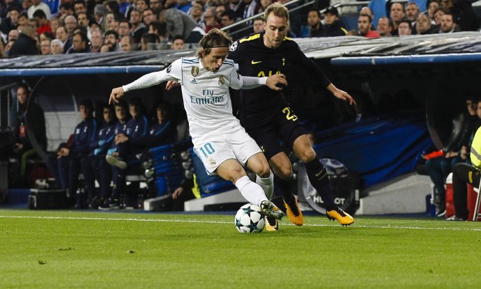 Luka Modrić i Christian Eriksen