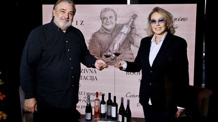 Boba Živojinović u Zagrebu predstavio novu strast uz Brenu i prijatelje: "Kad probaš puno vina, znaš koje je dobro"