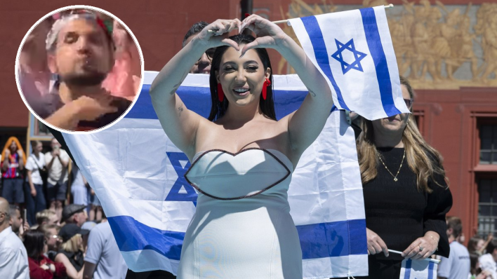 Kaos na otvorenju Eurovizije: Izraelki prijetili, policija privela prosvjednika s palestinskom zastavom