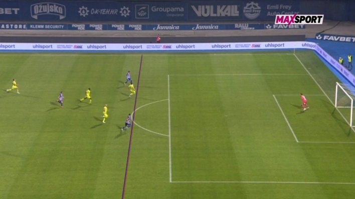 Pogledajte zašto je poništen gol Lokomotivi za vodstvo protiv Dinama