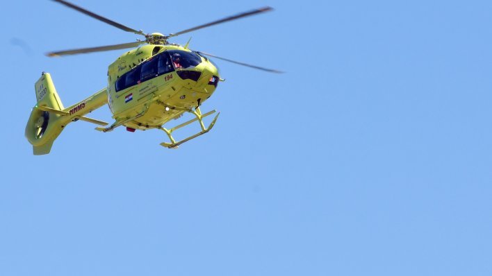 Teška prometna nesreća; helikopter prevezao stradalog motociklista