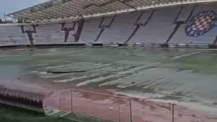 Pogledajte pravo stanje poljudskog stadiona nakon strašnog nevremena