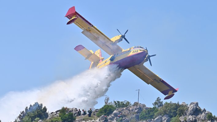 Požar na Mljetu pod nadzorom, uzrokovala ga je ptica