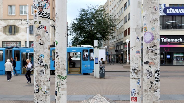 Nova provokacija u centru Zagreba: Pogledajte kakvi su simboli osvanuli