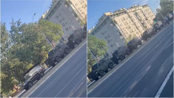 Zahuktava se situacija na ulicama Srbije: U Beogradu se pojavila oklopna vozila