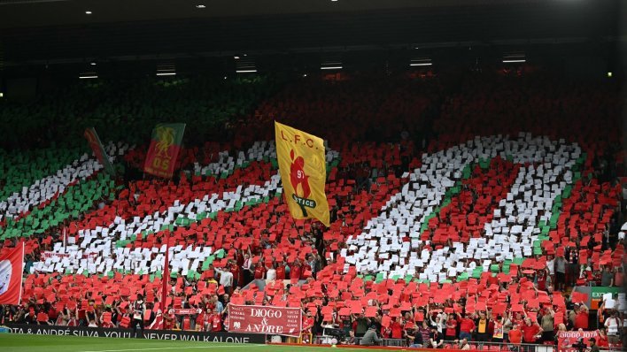 Za naježiti se... Pogledajte čudesnu koreografiju navijača Liverpoola na početku nove sezone