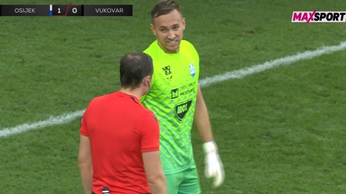 Čulina je poništio penal Vukovaru koji nije dobio ni korner iako je igrač Osijeka igrao zadnji