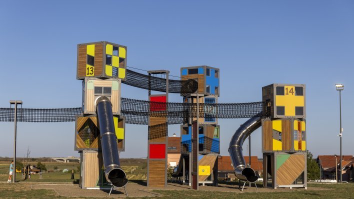FOTO U Vinkovcima otvoren najveći sportsko-zabavni park za djecu u Hrvatskoj