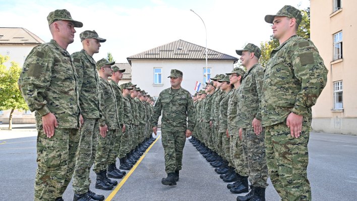 Stigla nova generacija ročnika: Čeka ih osam tjedana izazovne vojne obuke