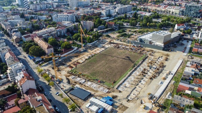 Pogledajte sjajne fotografije iz zraka kako napreduje izgradnja stadiona u Kranjčevićevoj