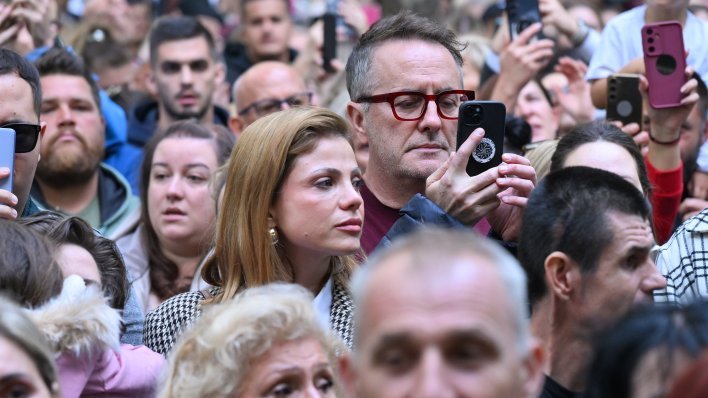 Za naježiti se: Tarik Filipović pokazao spektakularan prizor s oproštaja od Halida Bešlića