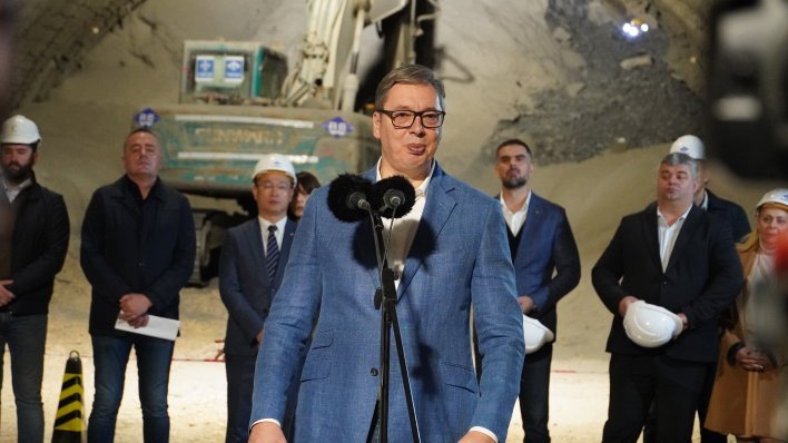Vučić: Najduži tunel 'Iriški venac' bit će ponos Srbije i svih njenih građana