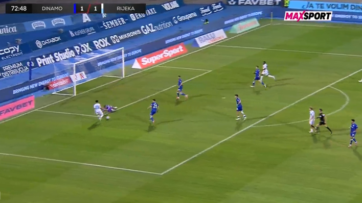 Važna obrana; pogledajte kako je Nevistić glavom spasio Dinamo
