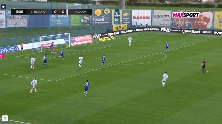 Pogledajte što radi Ivušić; Hajduk skoro primio gol