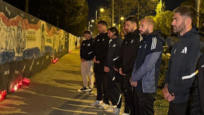 Igrači Hajduka odali počast žrtvama Vukovara: Pogledajte kako je to izgledalo